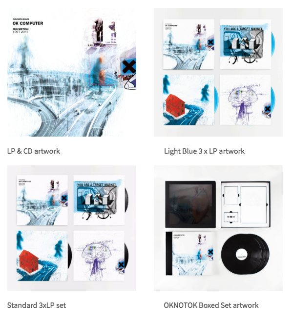 Radiohead Vinyl  Ok Computer Oknotok 1997 2017 - Vinyl