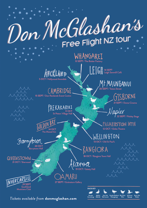 don mcglashan nz tour 2023