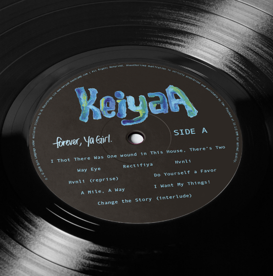 Keya R KEIYAA's - R&B classic album Forever, Ya Girl - vinyl reissue | THE LABEL
