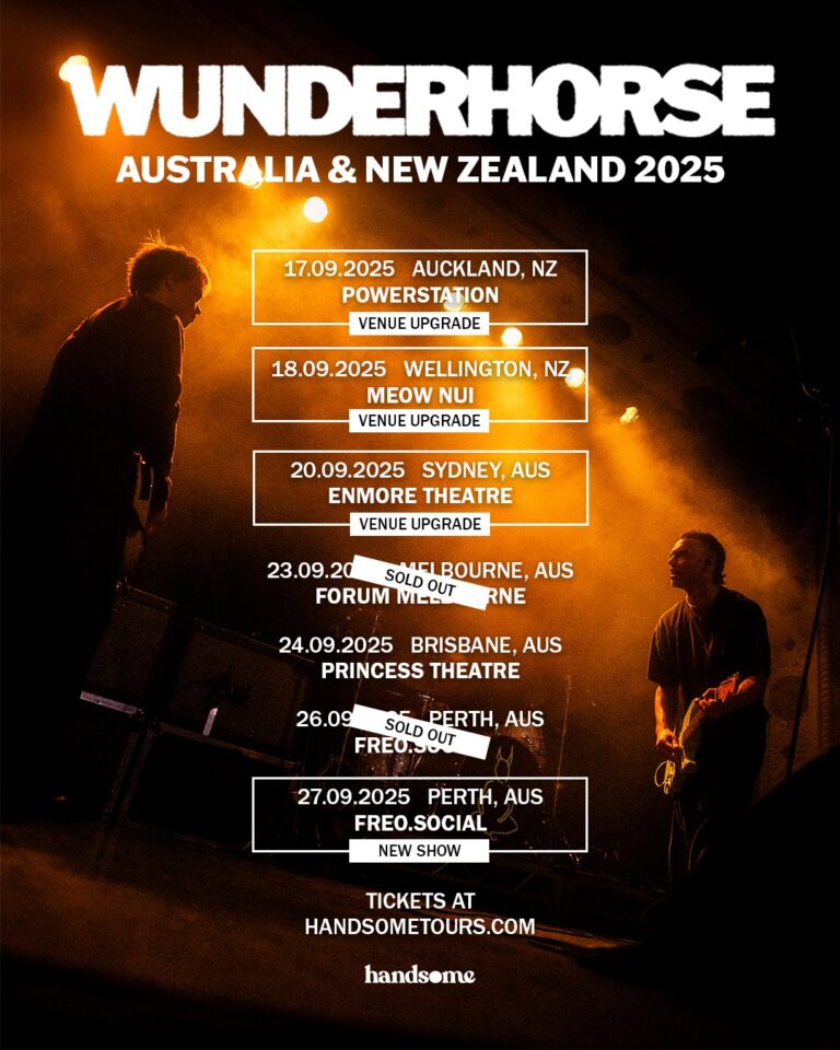 Handsome Tours Present WUNDERHORSE In Aotearoa 2025 THE LABEL handsome-tours-present-wunderhorse-in-aotearoa-2025-the-label